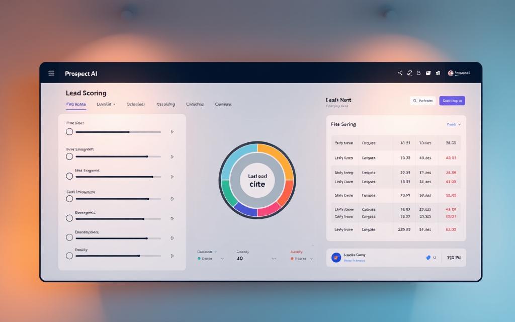 Prospect AI lead scoring features