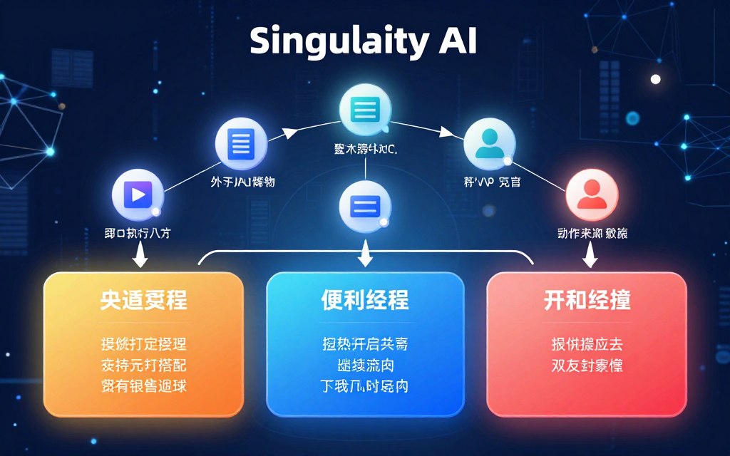 Singularity AI token utility and tokenomics diagram