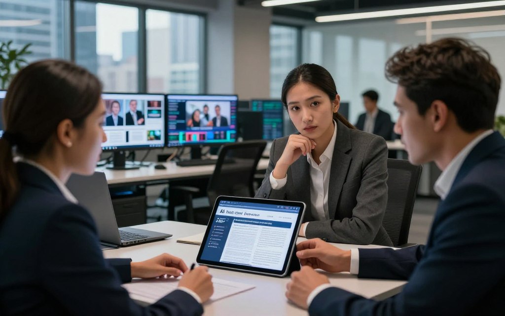 human oversight in AI journalism